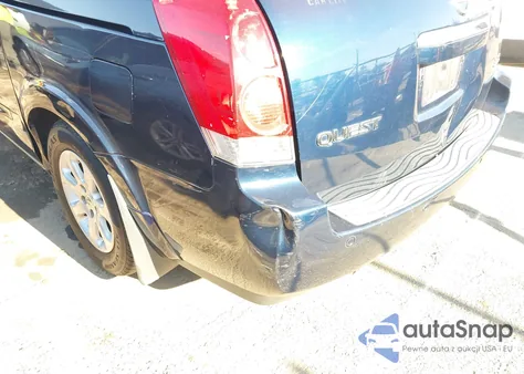 2008 Nissan Quest 3.5 S z USA, uszkodzony, nr VIN 5N1BV28U88N111466